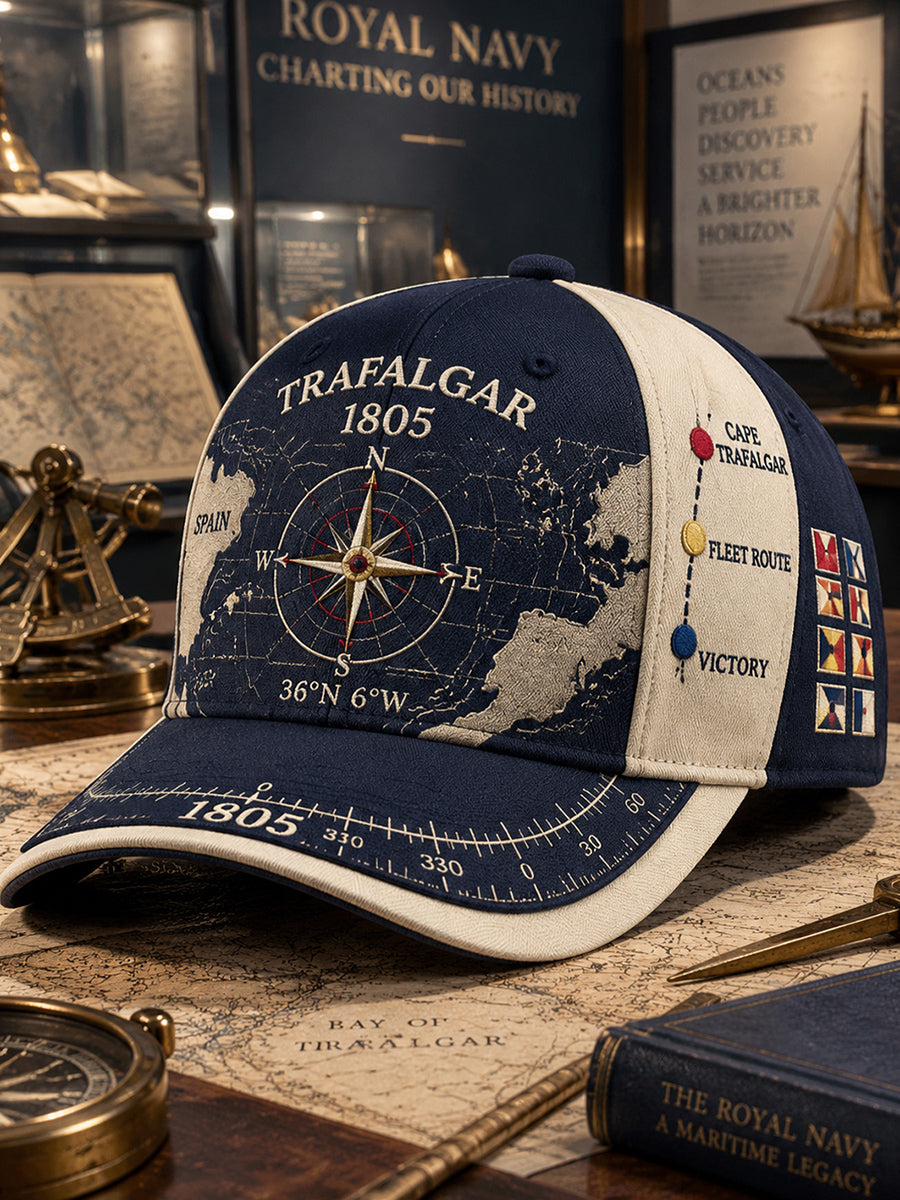 British Trafalgar Day Printed Hat