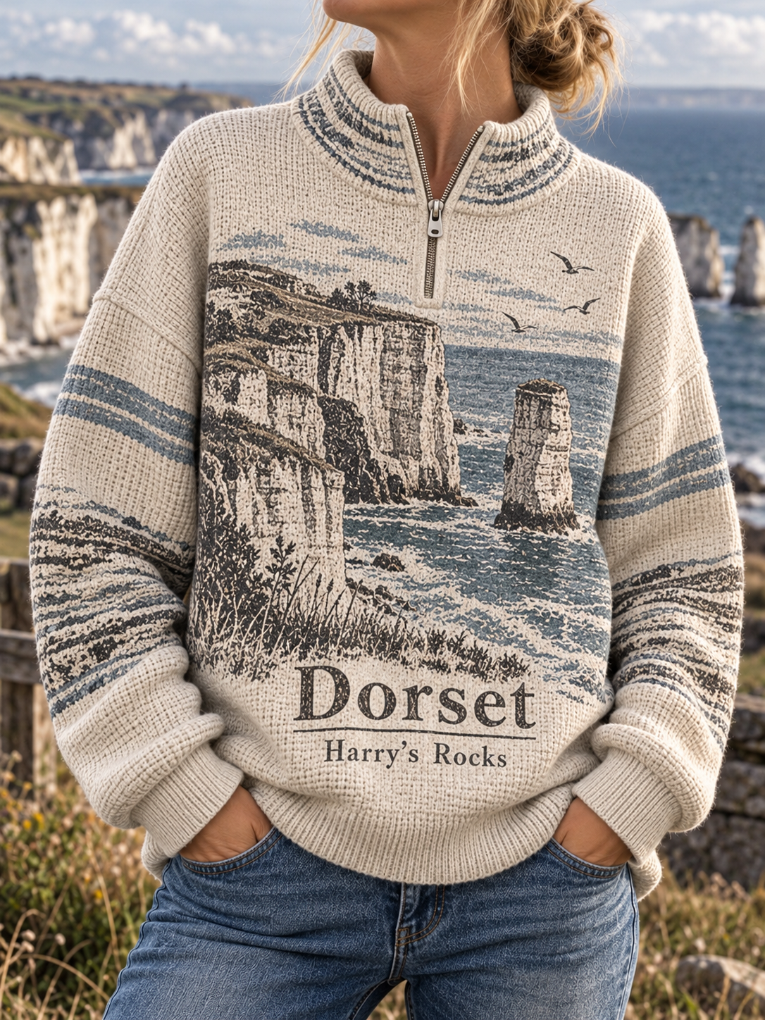 Women's Dorset Wool-Effect Sweater
