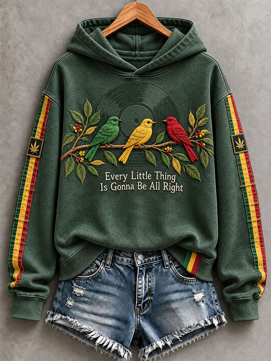 Women's Every Little Thing Is Gonna Be All Right Hoodie