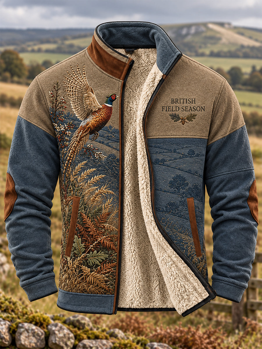 Men's British Hunting Season Casual Composite Fleece Jacket