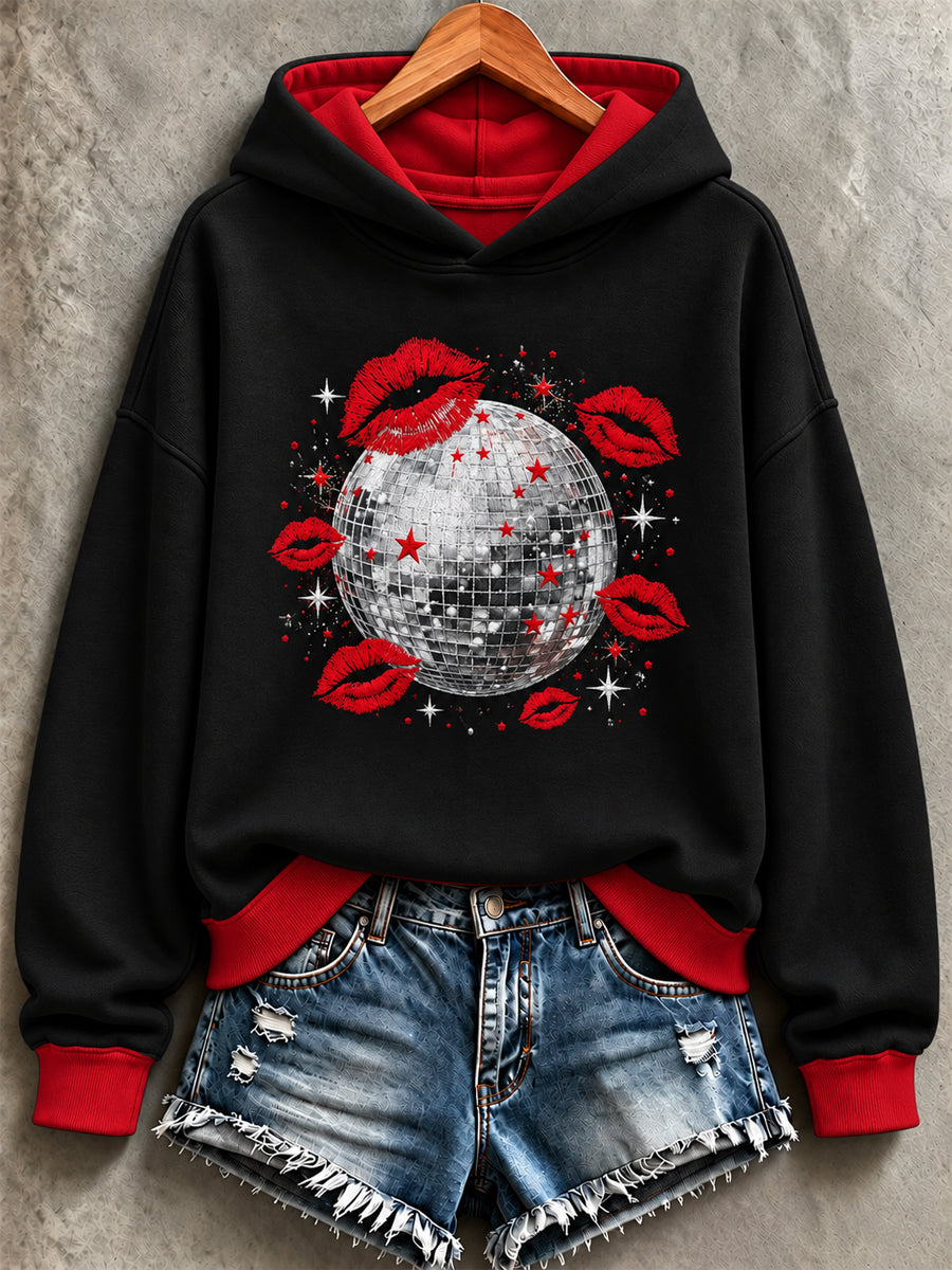 Women's British Music Print Sweatshirt