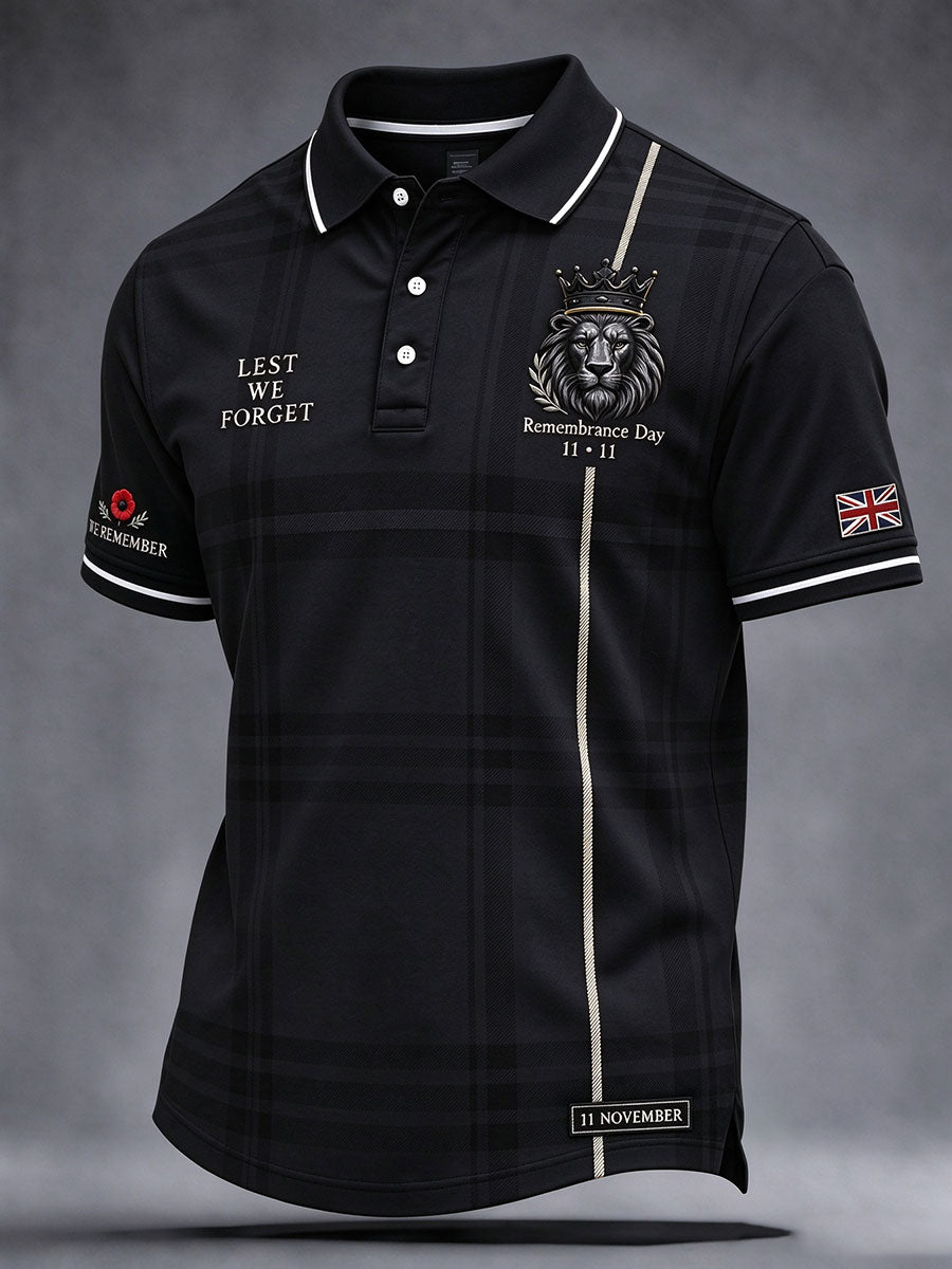 Men's Lest We Forget Print Shirt