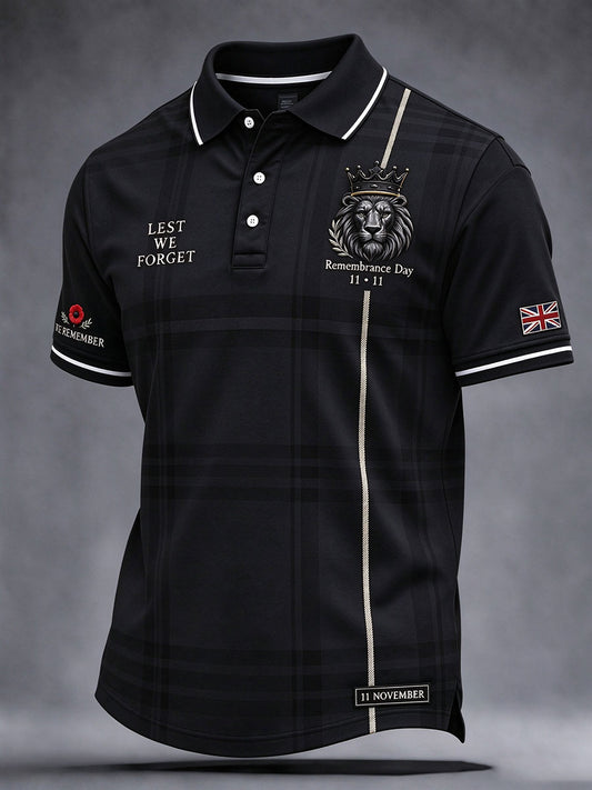 Men's Lest We Forget Print Shirt
