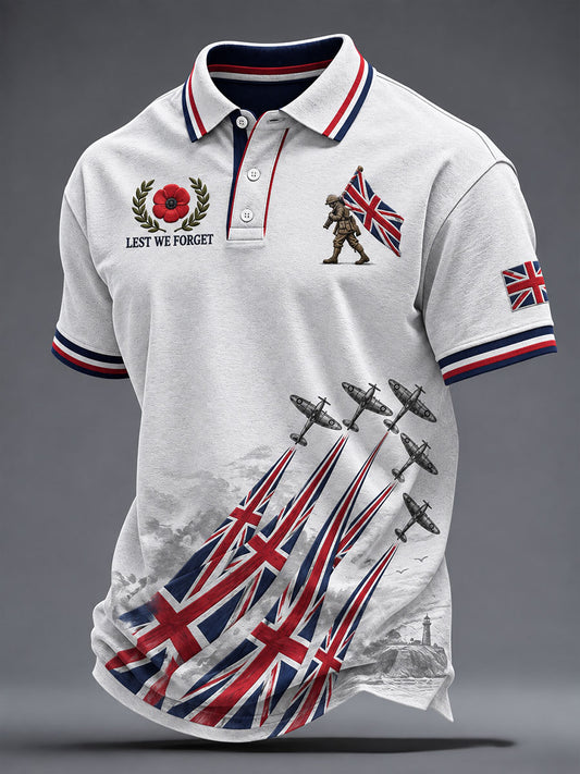 Men's Lest We Forget Print Shirt