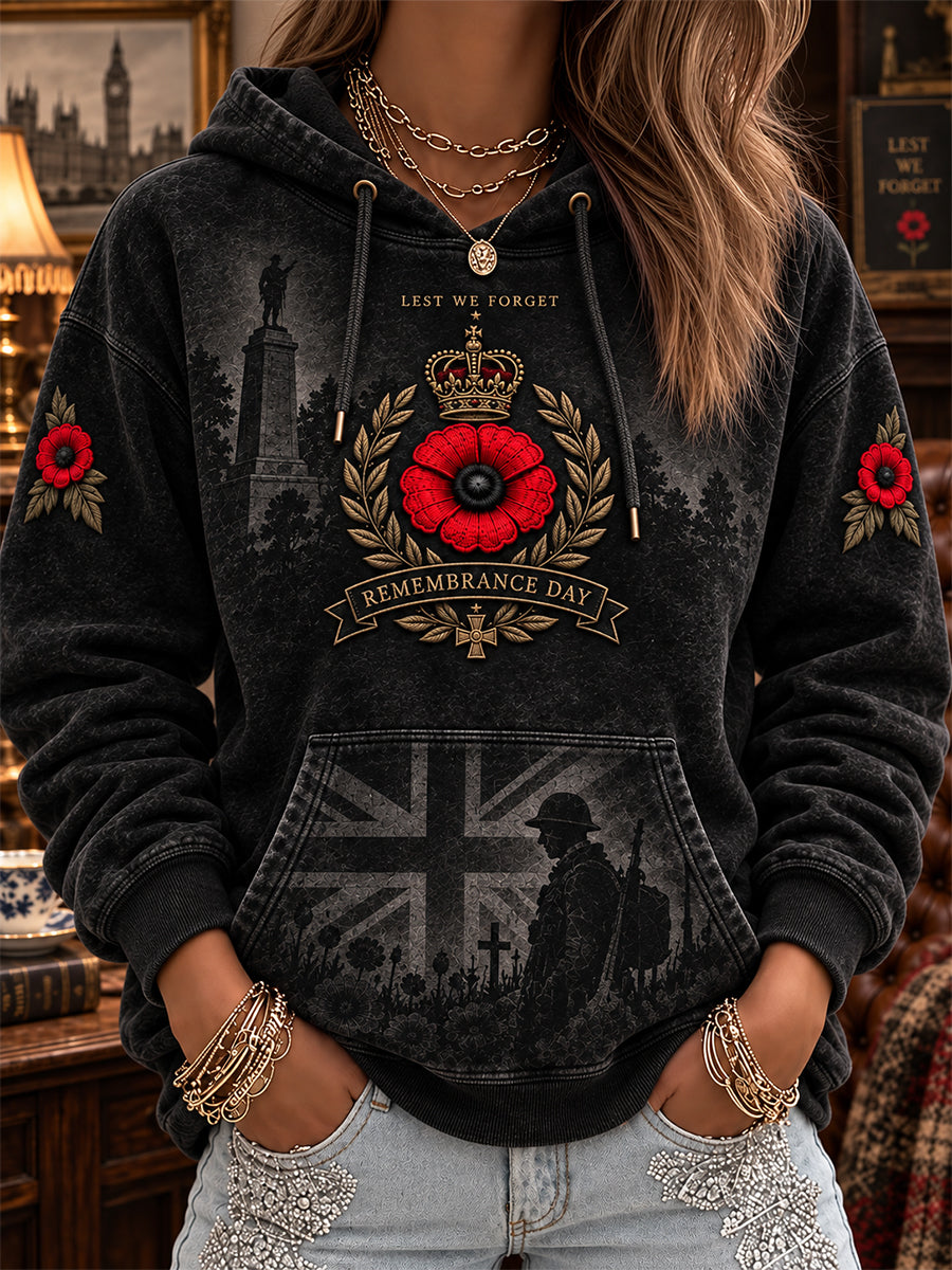 Women's Remembrance Day Lest We Forget Sweatshirt