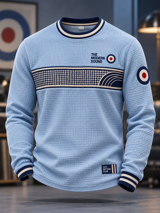 Men's Paul Weller Mod Culture Waffle Long Sleeve T-Shirt
