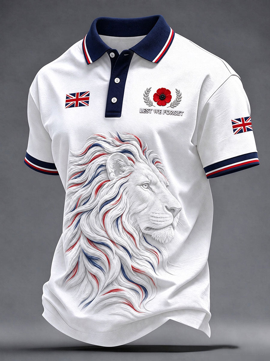 Men's Lest We Forget Print Shirt