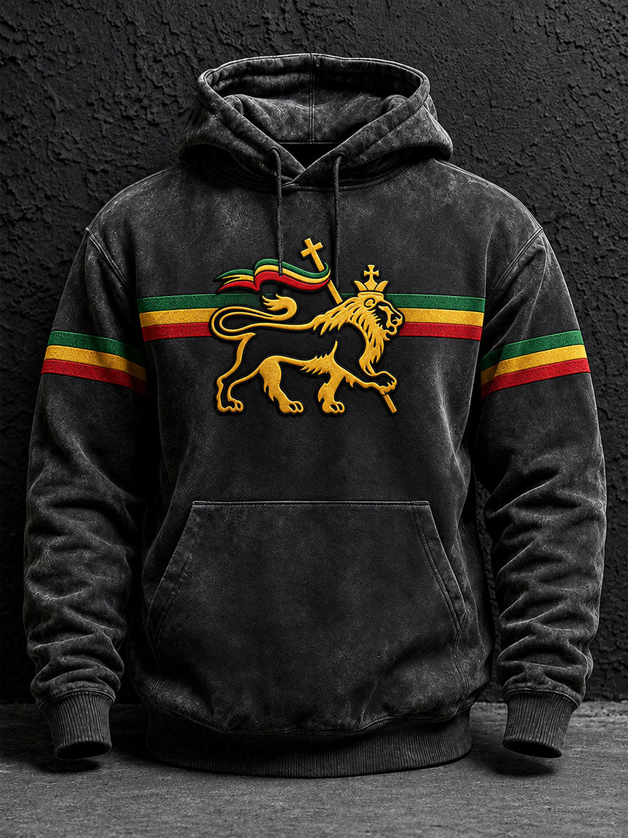 Men's Reggae Lion Hoodie