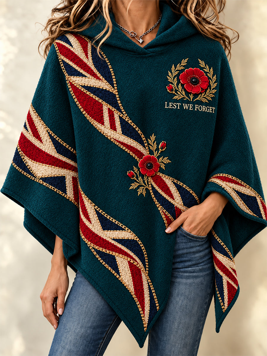 Women's Remembrance Day Cape Sweater