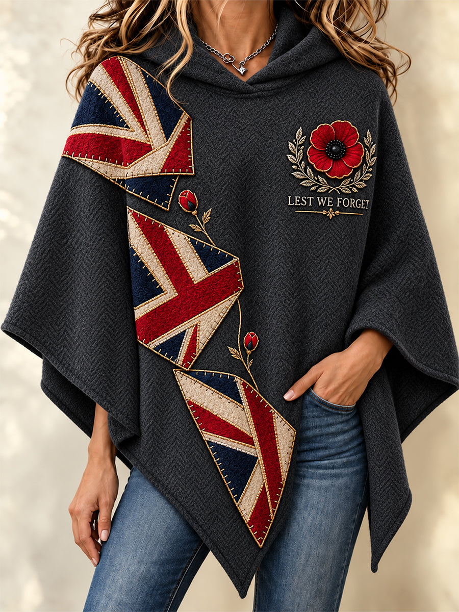 Women's Remembrance Day Cape Sweater