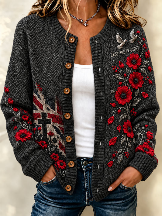 Women's Remembrance Day Cardigan