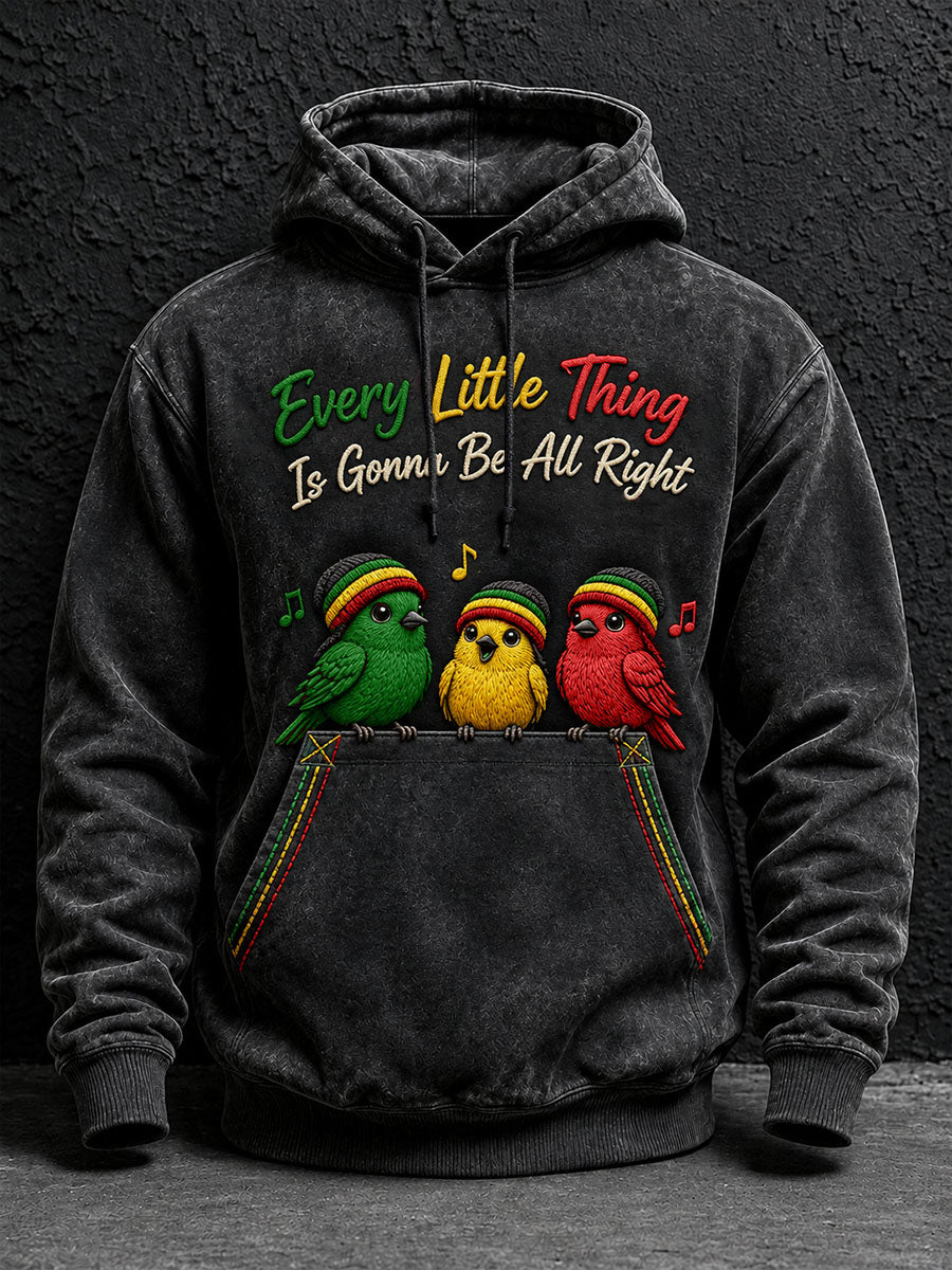 Men's Every Little Thing Is Gonna Be All Right Hoodie