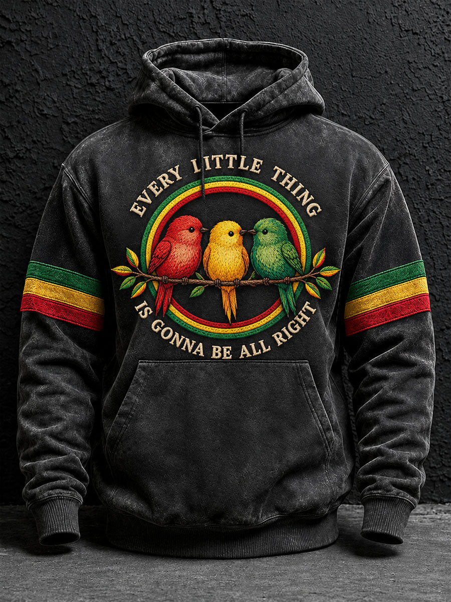 Men's Every Little Thing Is Gonna Be All Right Hoodie