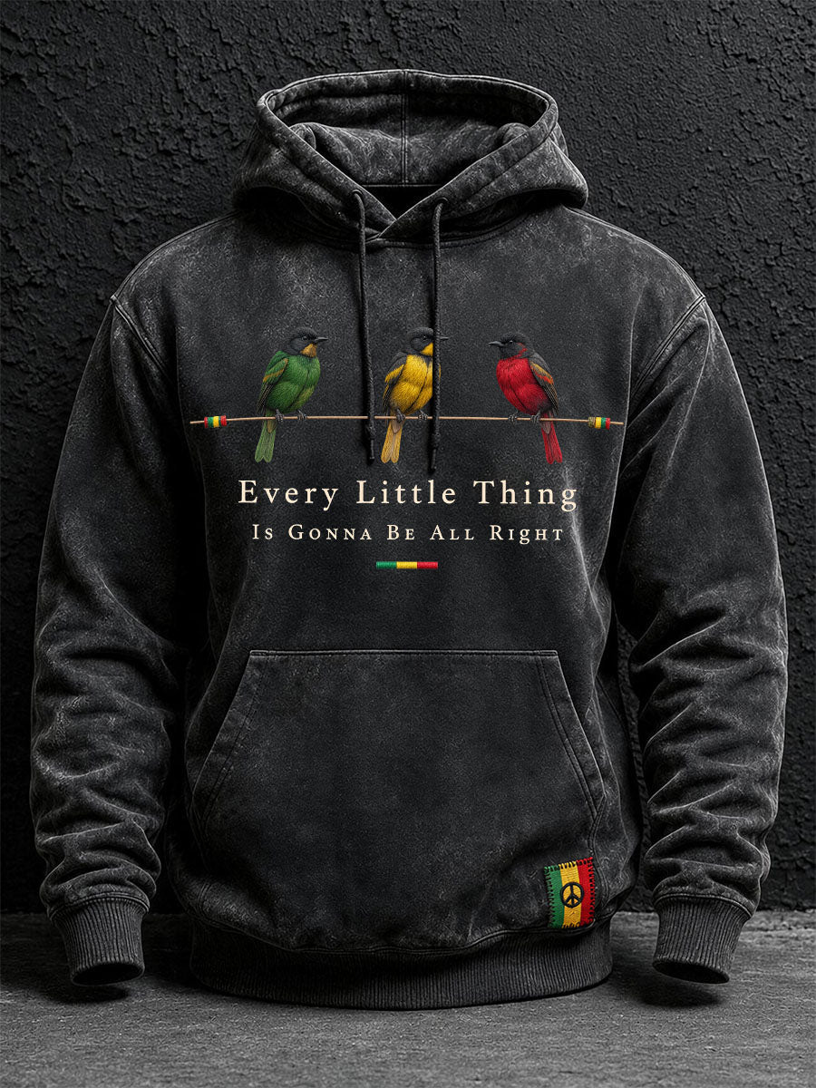 Men's Every Little Thing Is Gonna Be All Right Hoodie