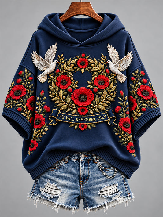 Women's Remembrance Day Lest We Forget Hoodie