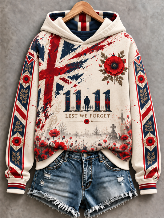 Women's Remembrance Day Regular Sweatshirt