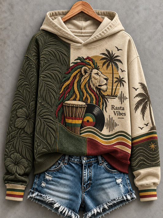 Women's Reggae Culture Polyester Sweatshirt