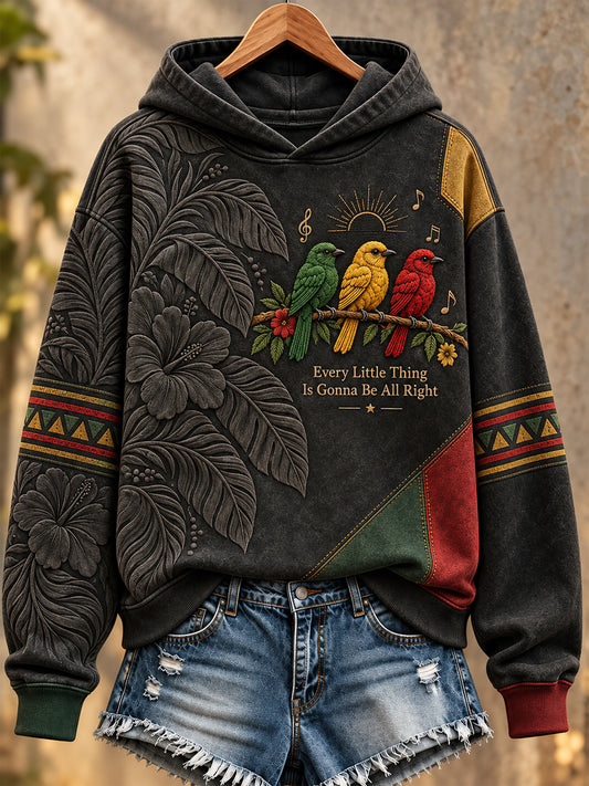 Women's Reggae Culture Polyester Sweatshirt