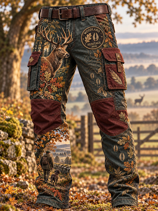 Men's British Hunting Season Casual Work Pants