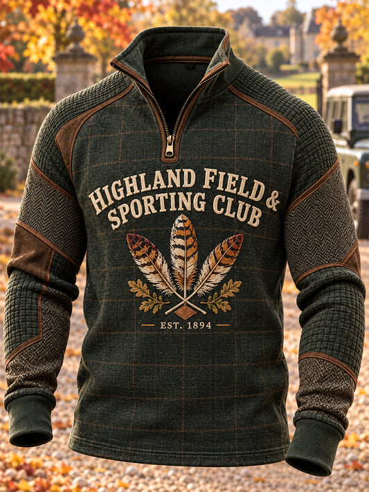 Men's British Hunting Season Zipper Hoodie