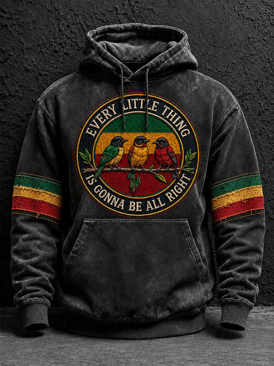 Men's Every Little Thing Is Gonna Be All Right Hoodie