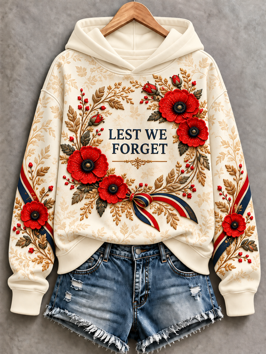 Women's Remembrance Day Regular Sweatshirt