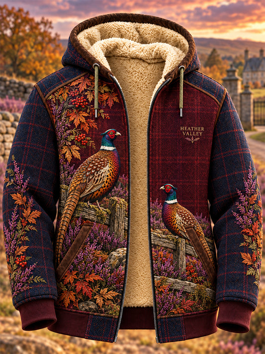 Men's British Hunting Season Fleece-Lined Zipper Hoodie