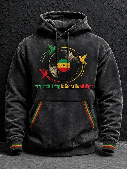 Men's Every Little Thing Is Gonna Be All Right Hoodie