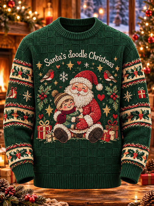 Men's British Christmas Jumper Day Imitation Sweater