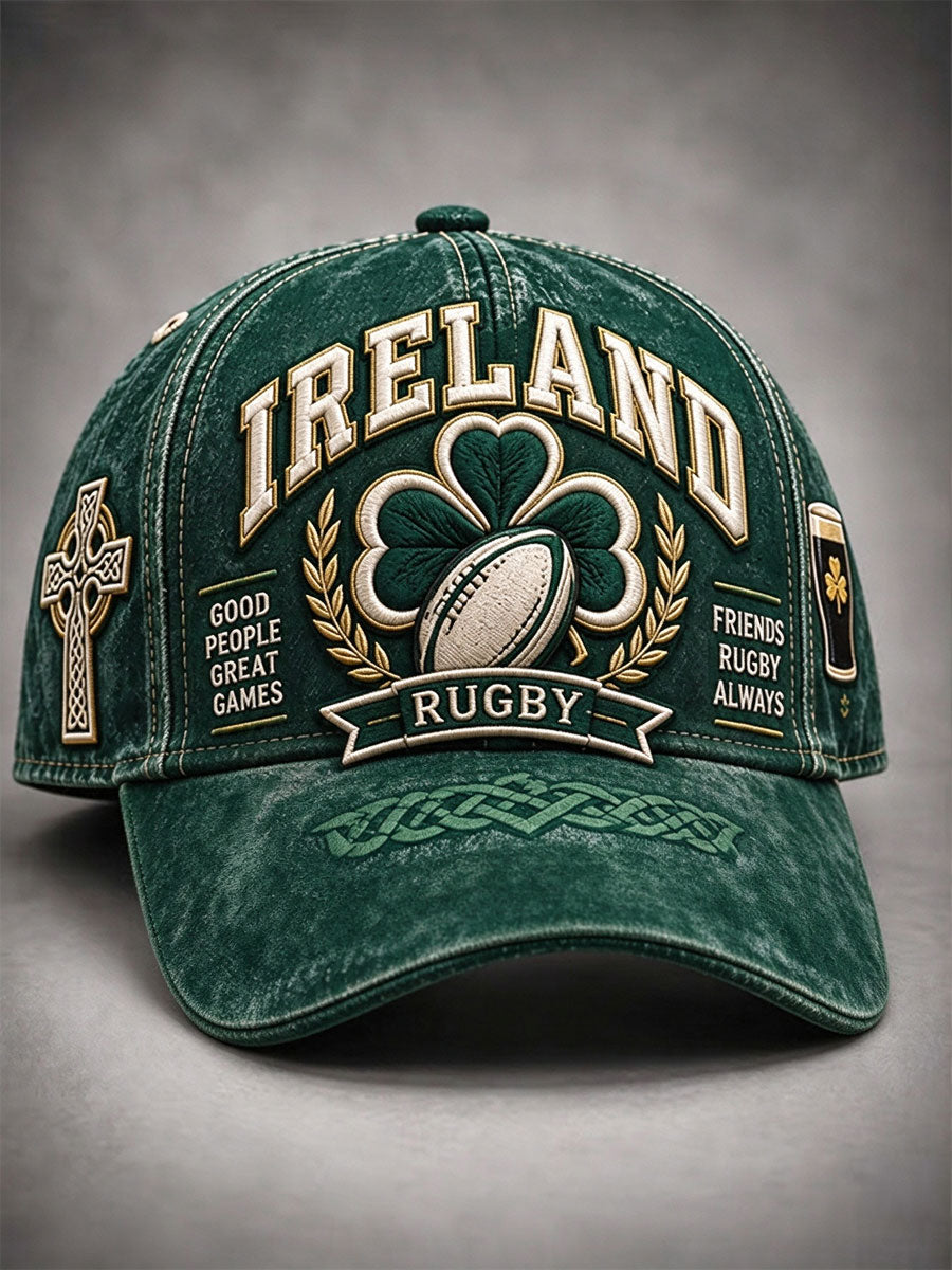 Unisex Rugby Lovers Print Hat