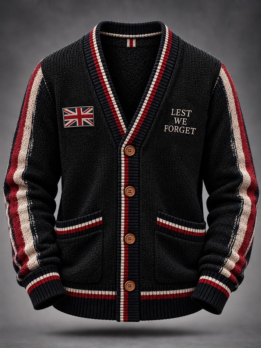Men's Lest We Forget Cardigan