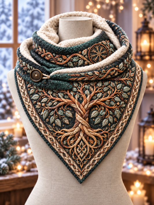 Viking Art Triangle Scarf