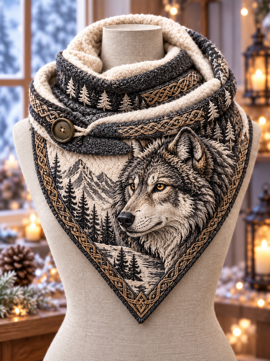 Viking Art Triangle Scarf