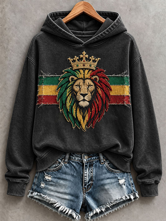 Women's Reggae Lion Hoodie