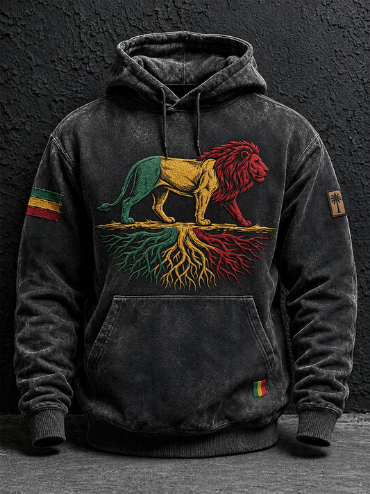 Men's Reggae Lion Hoodie