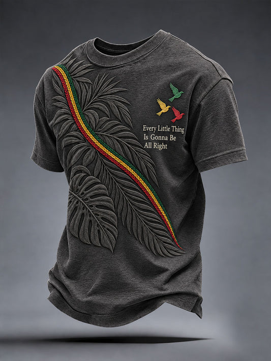 Men's Every Little Thing Is Gonna Be All Right  T-Shirt