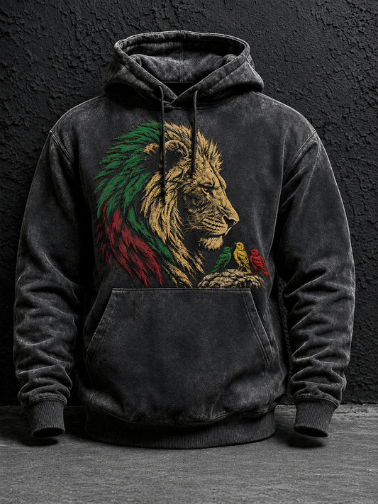 Men's Reggae Lion Hoodie