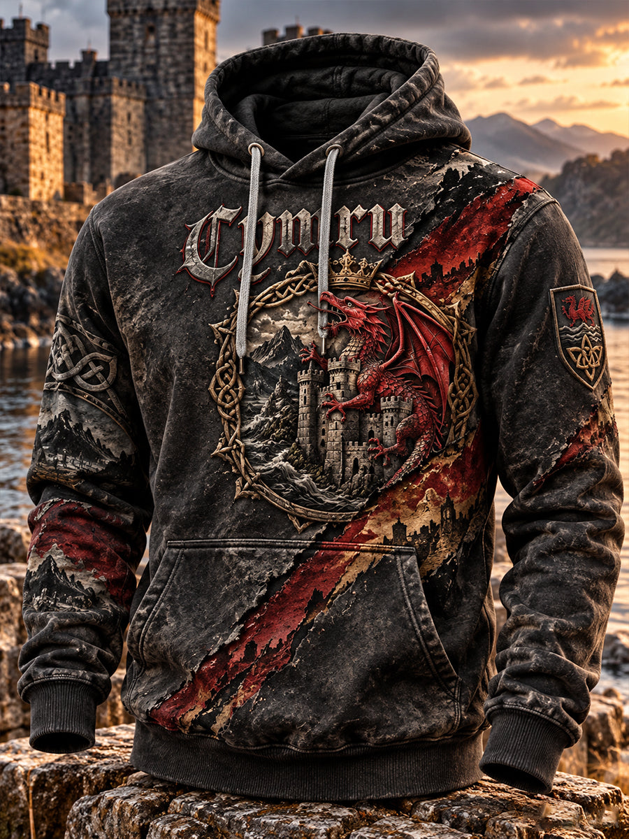 Men's Wales Long-Sleeve Hoodie