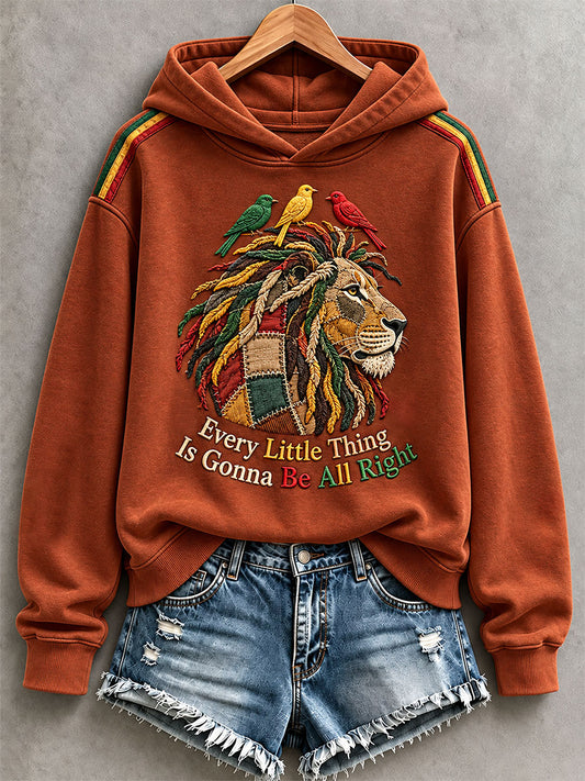 Women's Every Little Thing Is Gonna Be All Right Hoodie