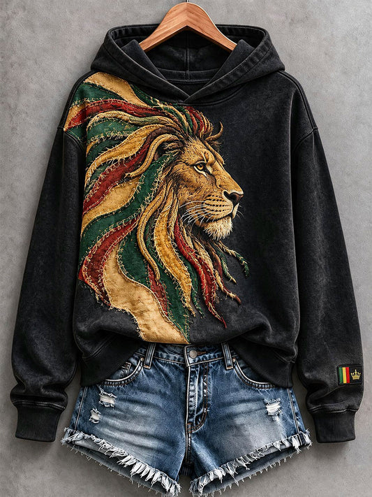 Women's Reggae Lion Hoodie