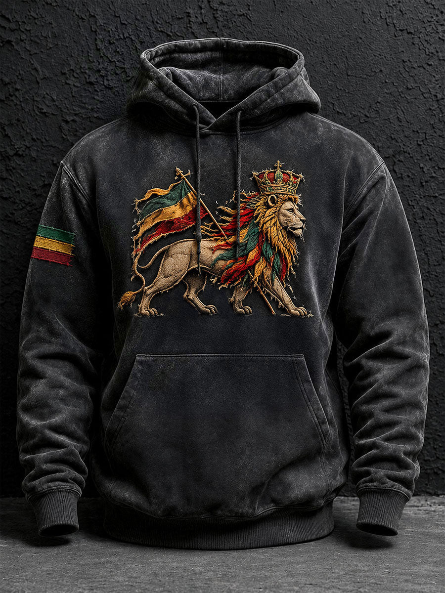 Men's Reggae Lion Hoodie