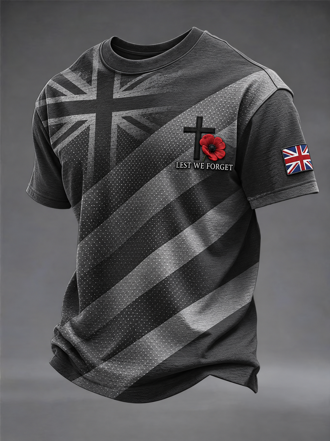 Men's Remembrance Day Short Sleeves T-shirt
