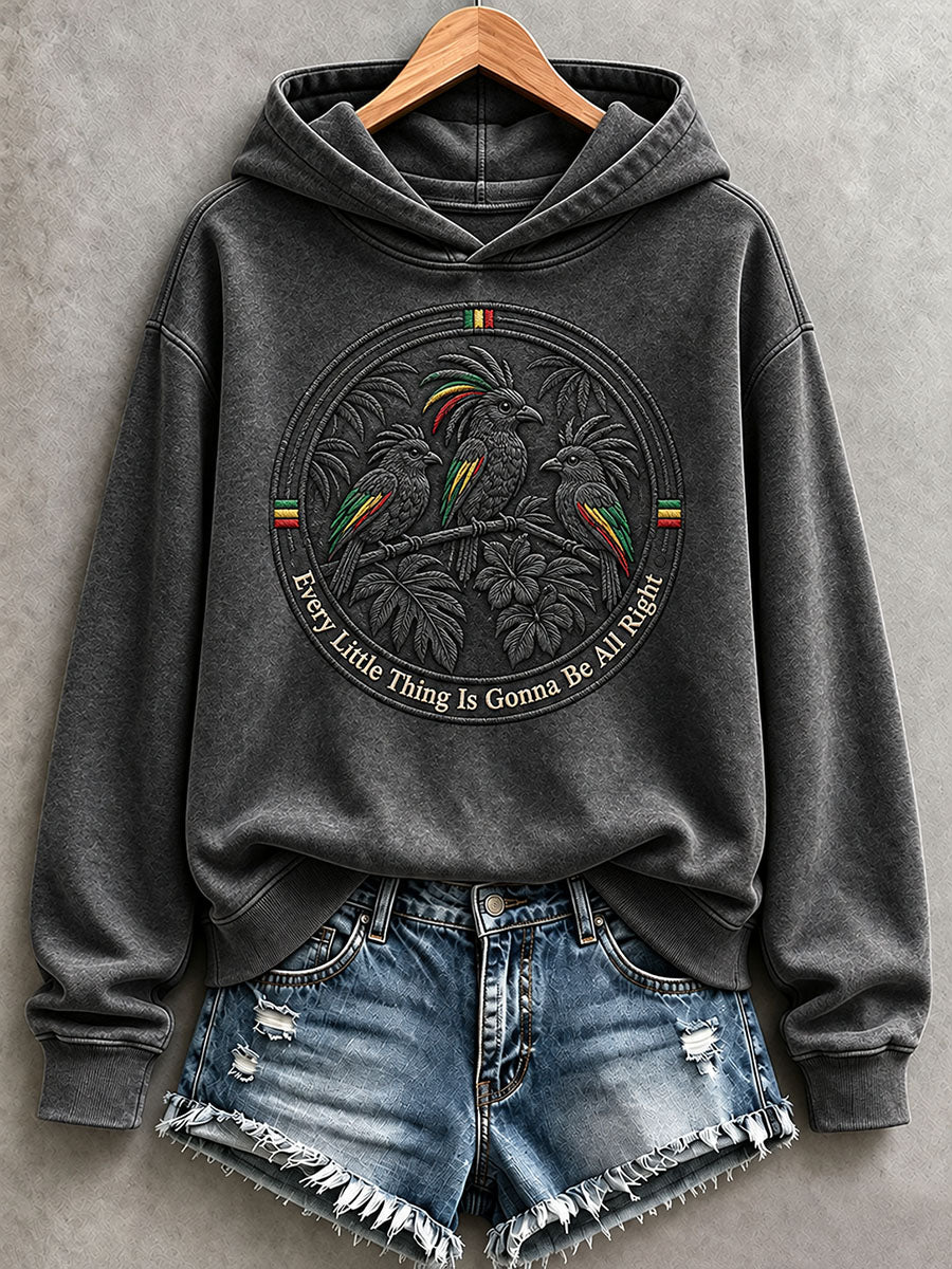 Women's Every Little Thing Is Gonna Be All Right Hoodie