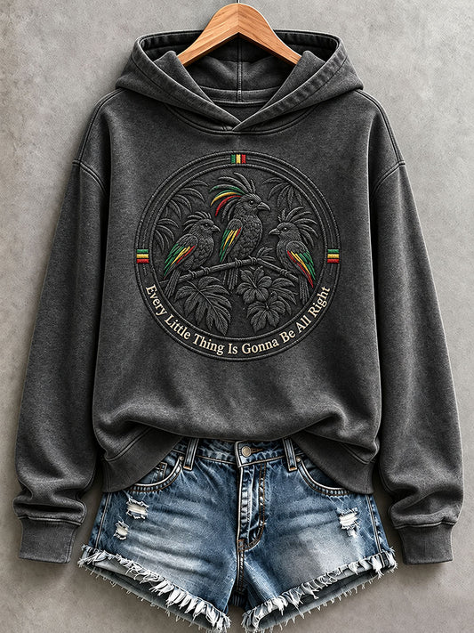 Women's Every Little Thing Is Gonna Be All Right Hoodie