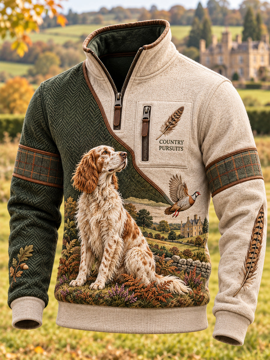 Men's Hunting Season Culture Sleeve Sweater