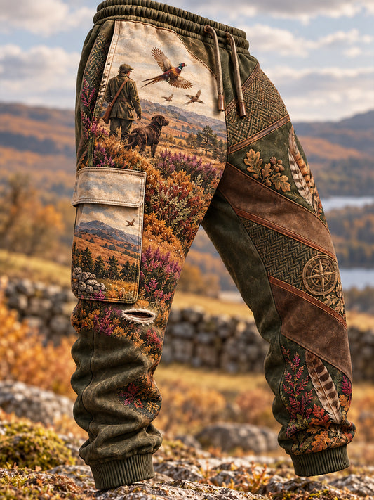 Men's Hunting Season Culture Casual Sweatpants Trousers