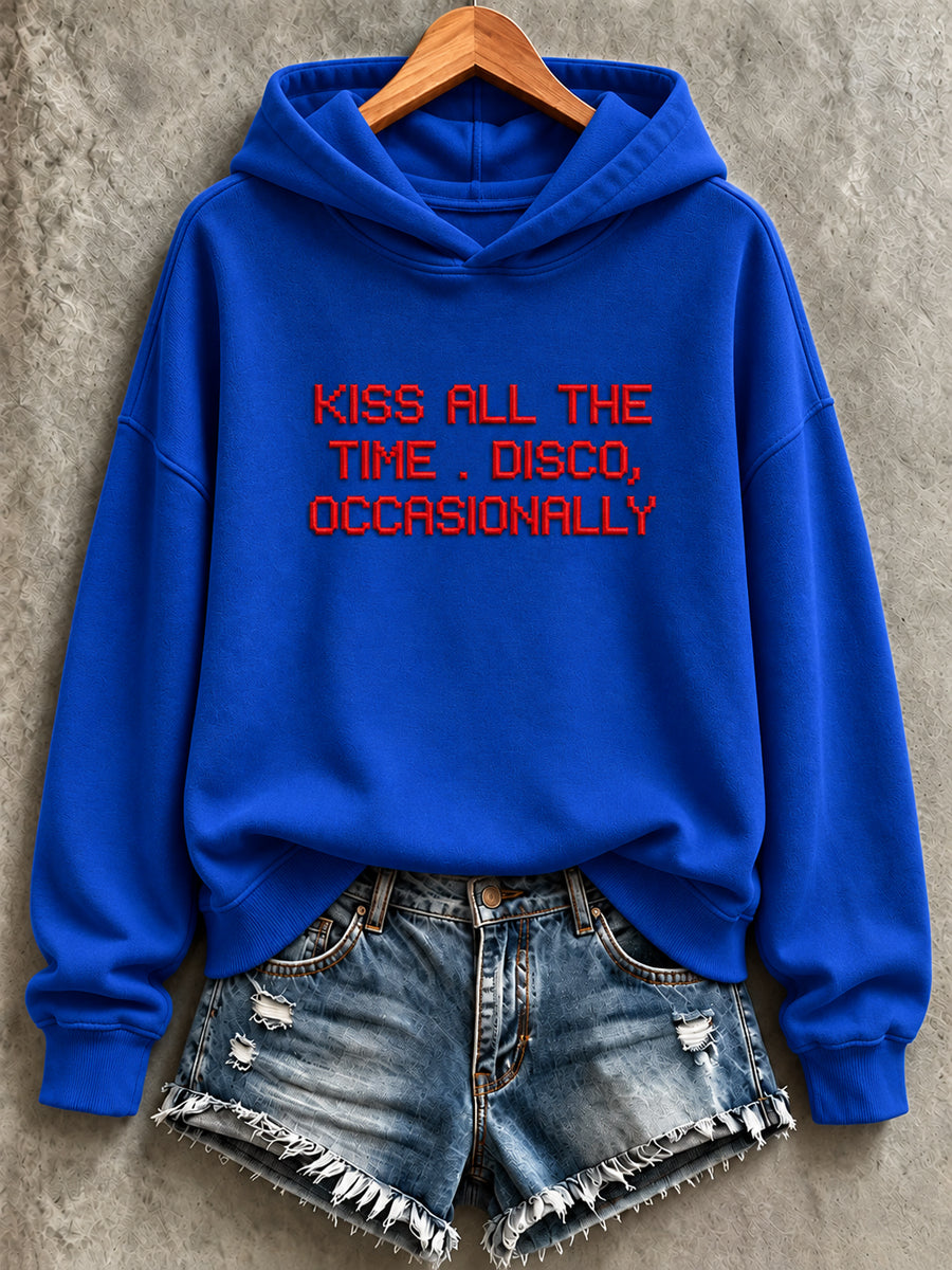 Women's British Music Print Sweatshirt