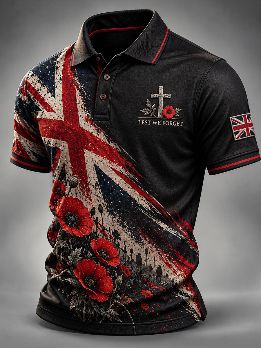 Men's Lest We Forget Print Shirt