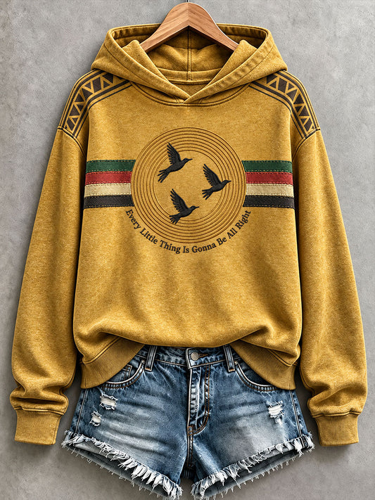 Women's Every Little Thing Is Gonna Be All Right Hoodie